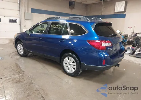 2017 Subaru Outback 2.5I Premium z USA, uszkodzony, nr VIN 4S4BSACC6H3269365